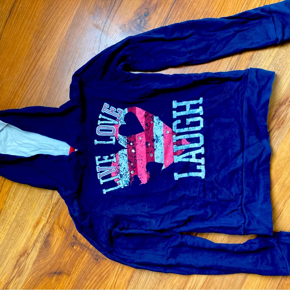 Girl’s Old Navy hooded shirt size 14